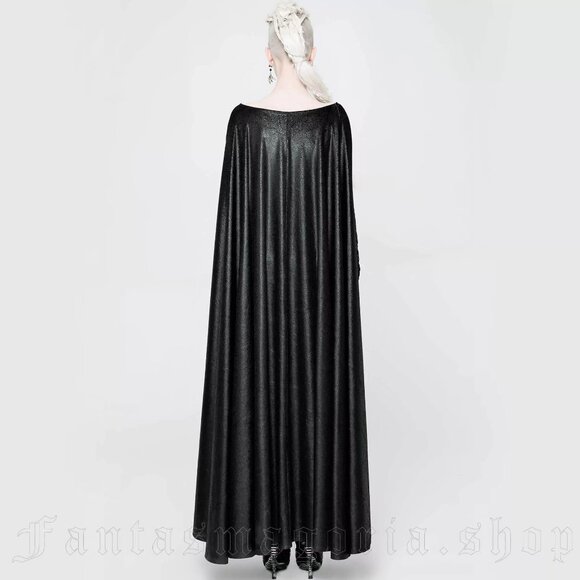 Punk Rave Nightspell Dress Cloak Size XS Small Lace Sleeves Goth Emo Core Black - Picture 2 of 13
